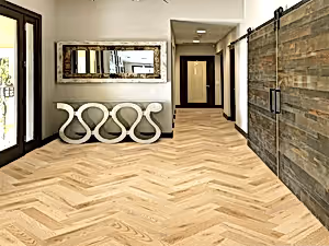 Artisan Home European Oak Smoky Beige Herringbone
