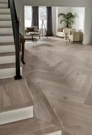 Mannington Hand-Crafted Park City Herringbone